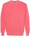 An image of a Custom Comfort Colors Garment Dyed Sweatshirt in Watermelon!