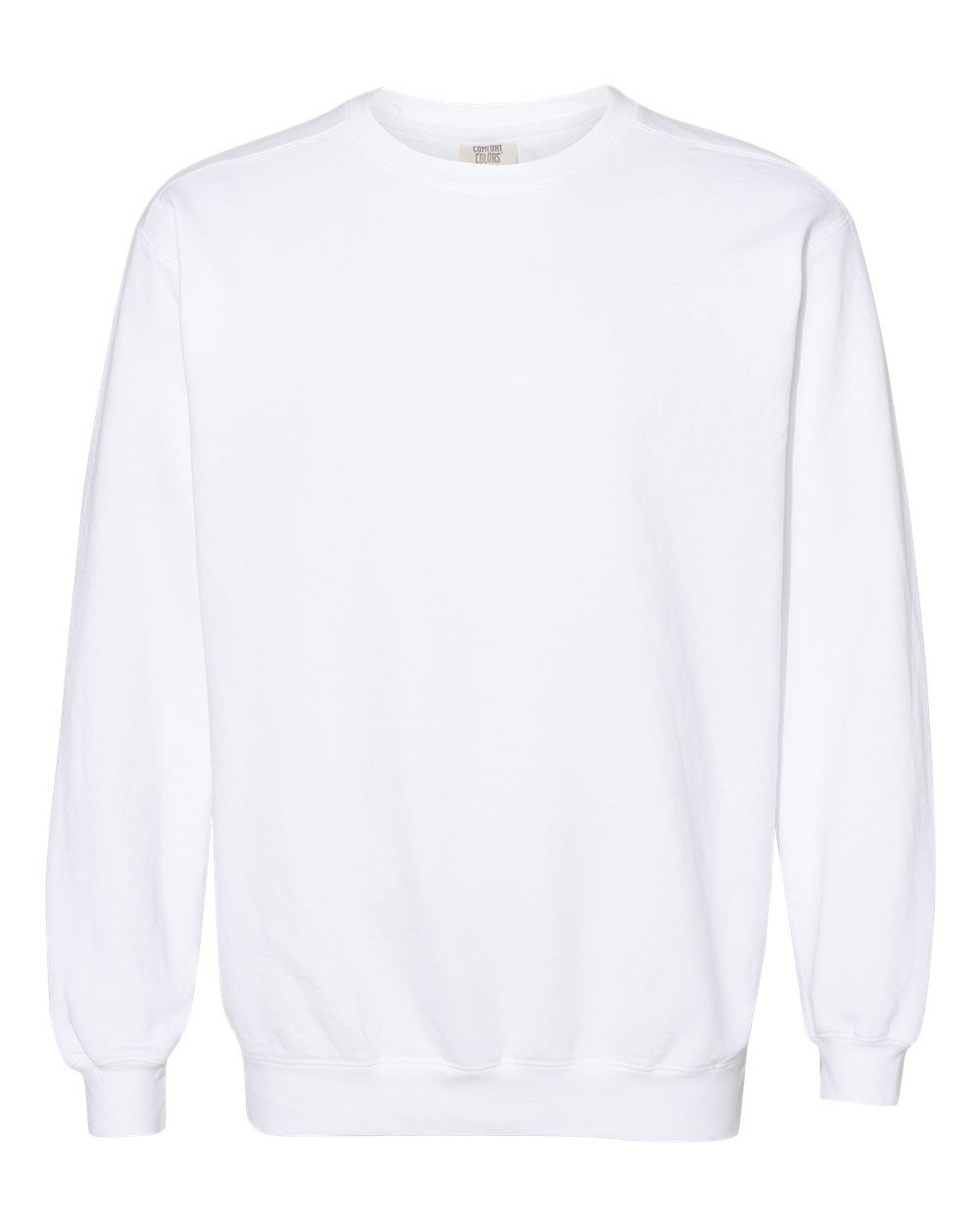 Comfort Colors Garment Dyed Sweatshirt in White