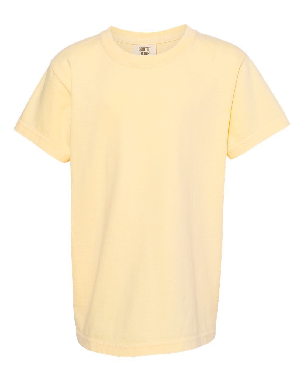 Comfort Colors Garment Dyed Youth Heavyweight T Shirt in Butter