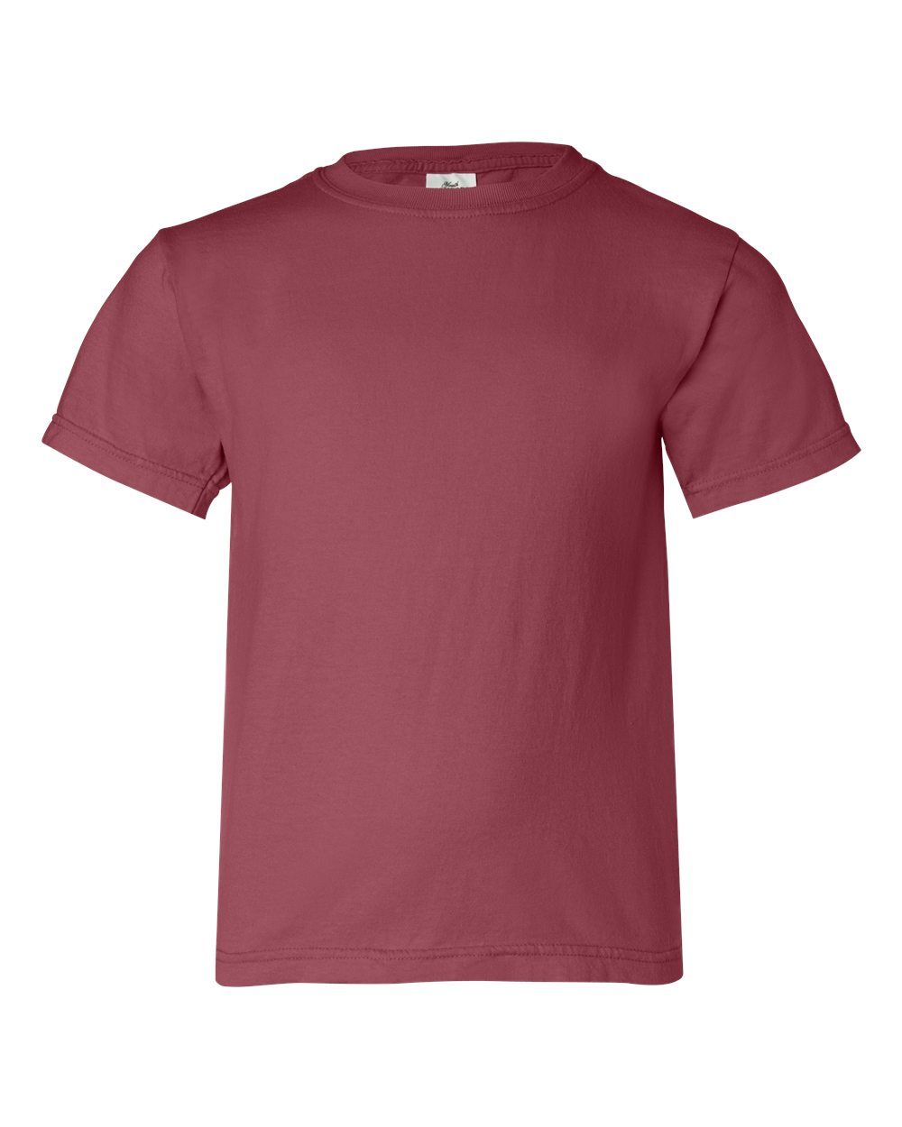 Comfort Colors Garment Dyed Youth Heavyweight T Shirt in Crimson