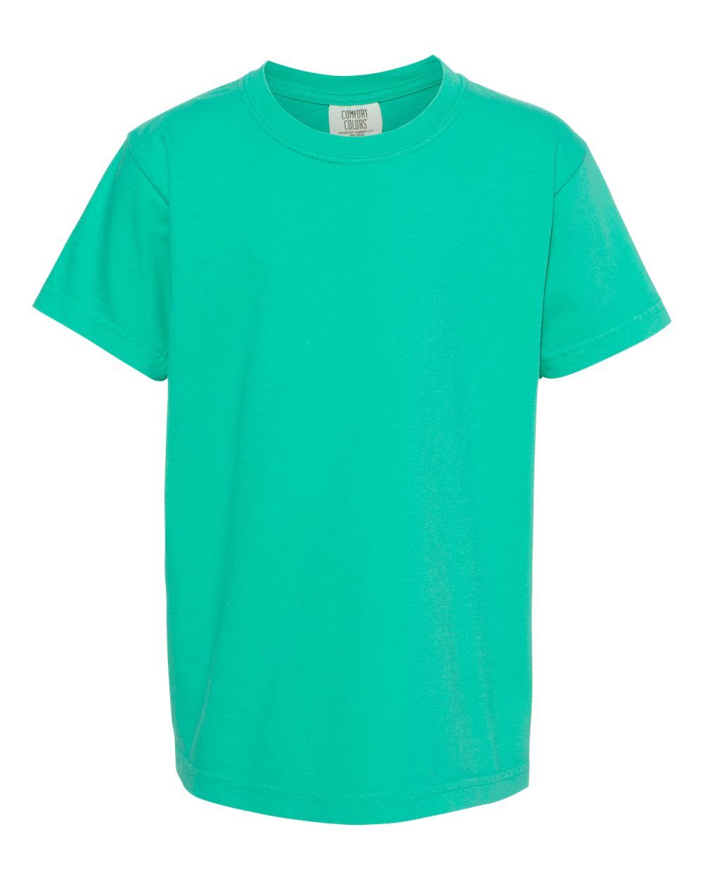 Comfort Colors Garment Dyed Youth Heavyweight T Shirt in Island Blue