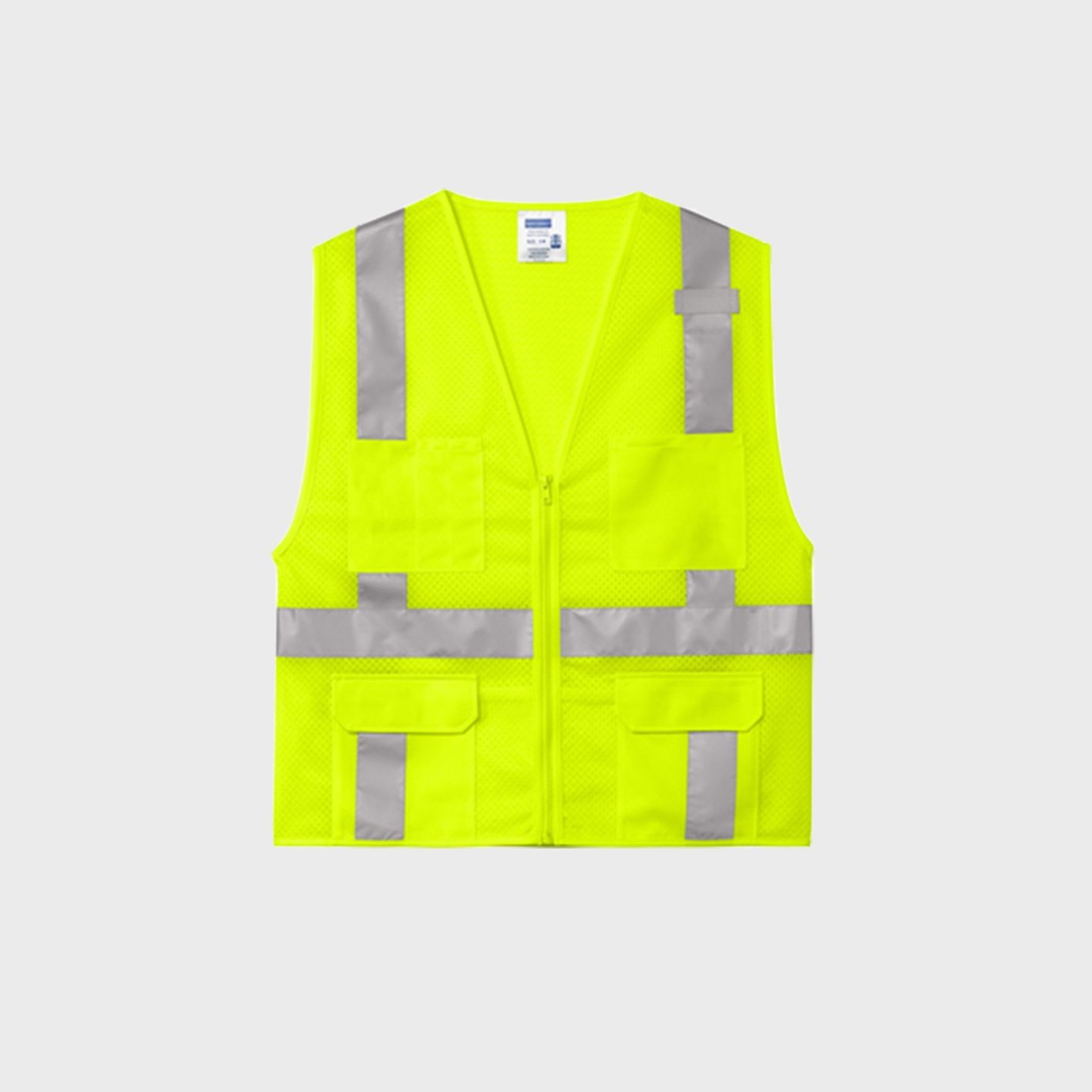 An image of Custom Corner Stone Safety Vests that you can customize and print on!