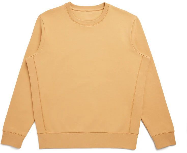 Original Favorites GOTS® Organic Cotton Crewneck Sweatshirt in Camel