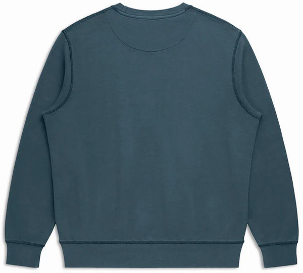 Am image of a Custom Original Favorites Organic Cotton French Terry Crewneck Sweatshirt in Seaside!
