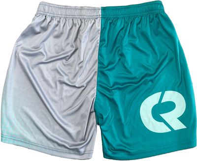 Am image of a Custom Sublimated Mid Length Shorts 7 Inch Inseam in Essential!