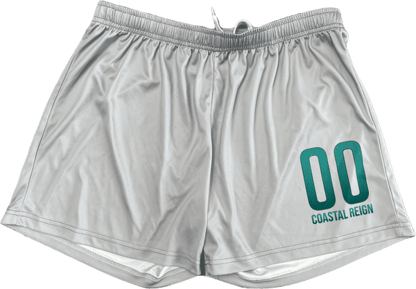 Am image of a Custom Sublimated Short Shorts 5 Inch Inseam in Essential!