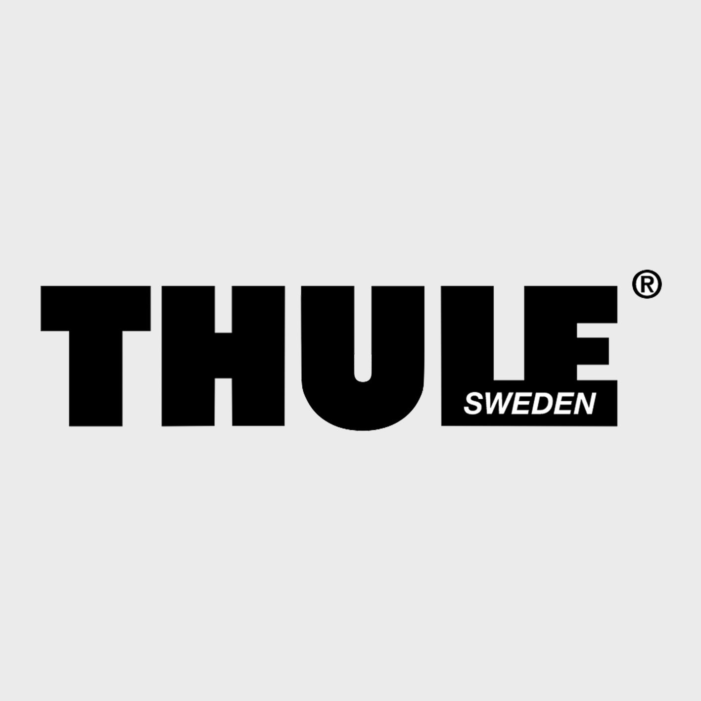 An image of the Thule logo, a popular brand for bags!