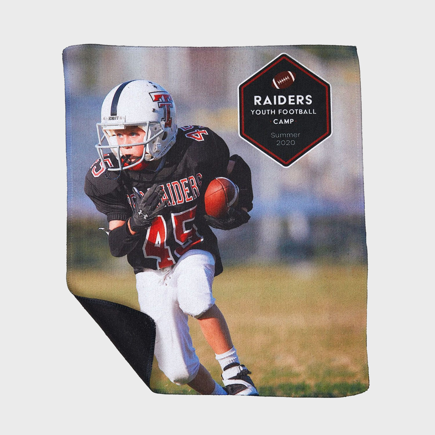 An image of sublimated towels that you can print your design or logo on!