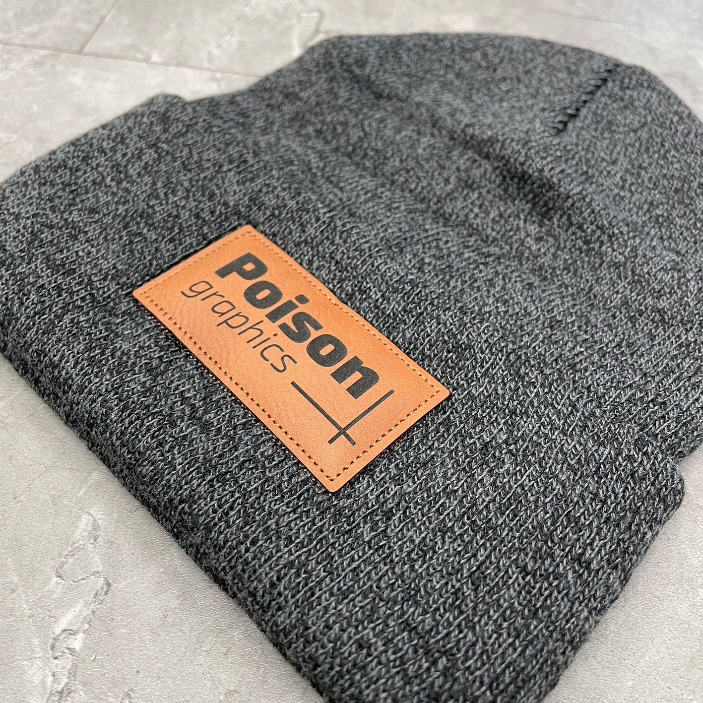 An image of custom patches you can put on toques