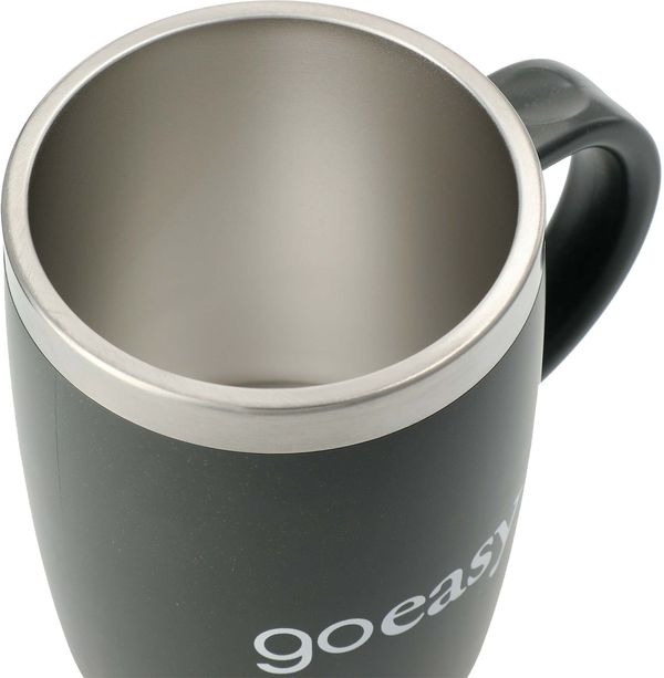An image of a Custom Dagon Wheat Straw Mug w Stainless Liner 14oz!