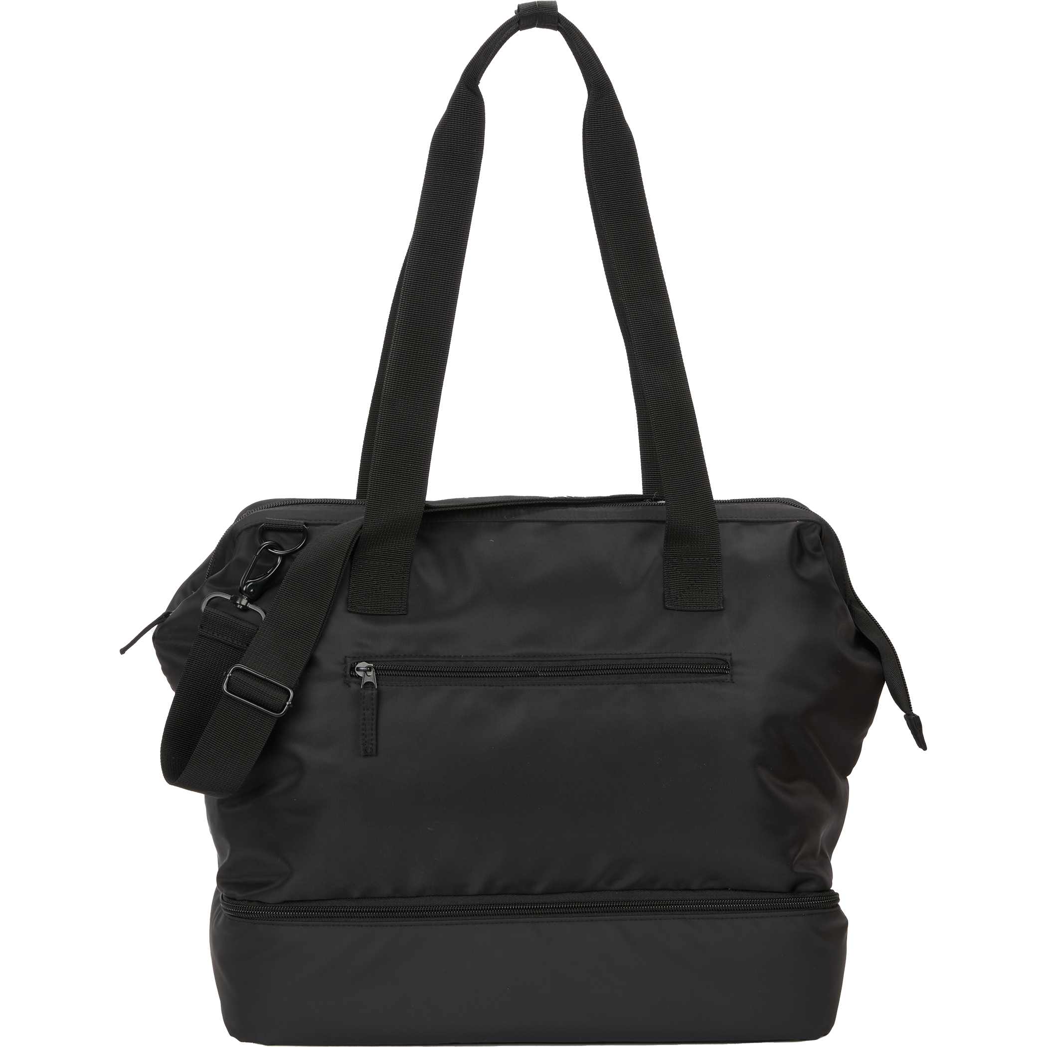 Daybreak Recycled Weekender Tote in Black