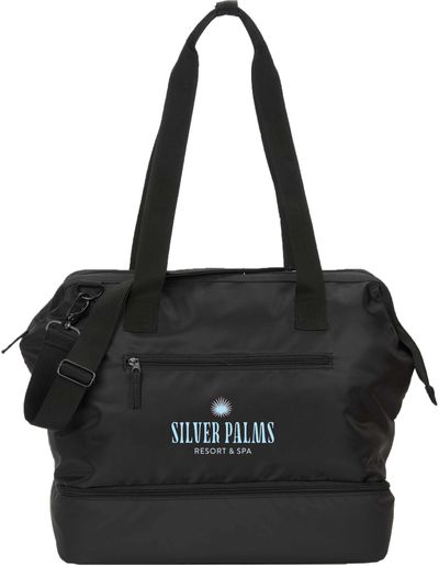 An image of a Custom Daybreak Recycled Weekender Tote!