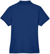 An image of a Custom Devon & Jones Ladies' Pima Pique Short Sleeve Y Collar Polo in True Royal!