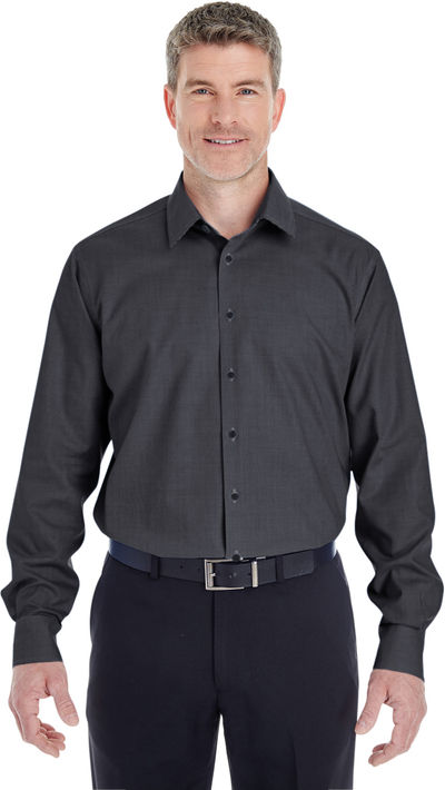 An image of a Custom Devon & Jones Men's Crown Collection Royal Dobby Shirt!