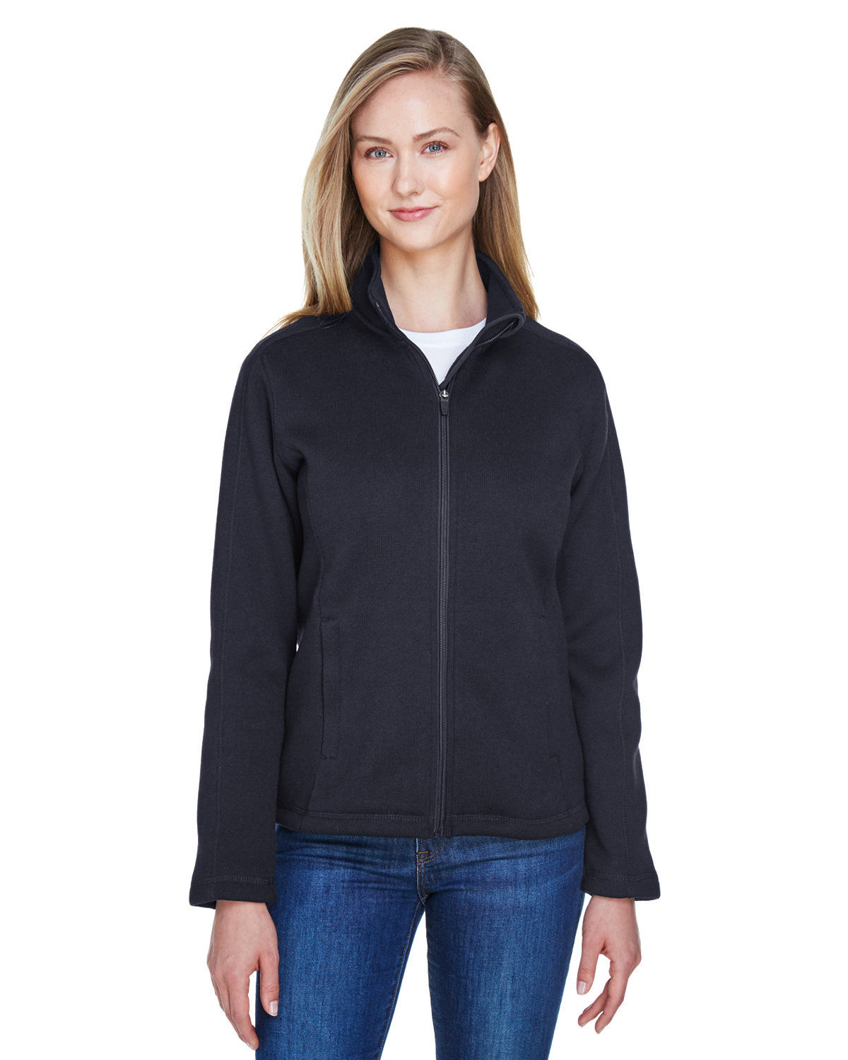 Devon and Jones Ladies Bristol Full Zip Sweater Fleece Jacket