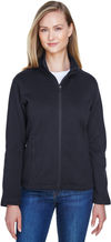 An image of a Custom Devon and Jones Ladies Bristol Full Zip Sweater Fleece Jacket!