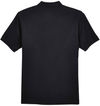 An image of a Custom Devon and Jones Men's Pima Pique Short Sleeve Polo in Black!