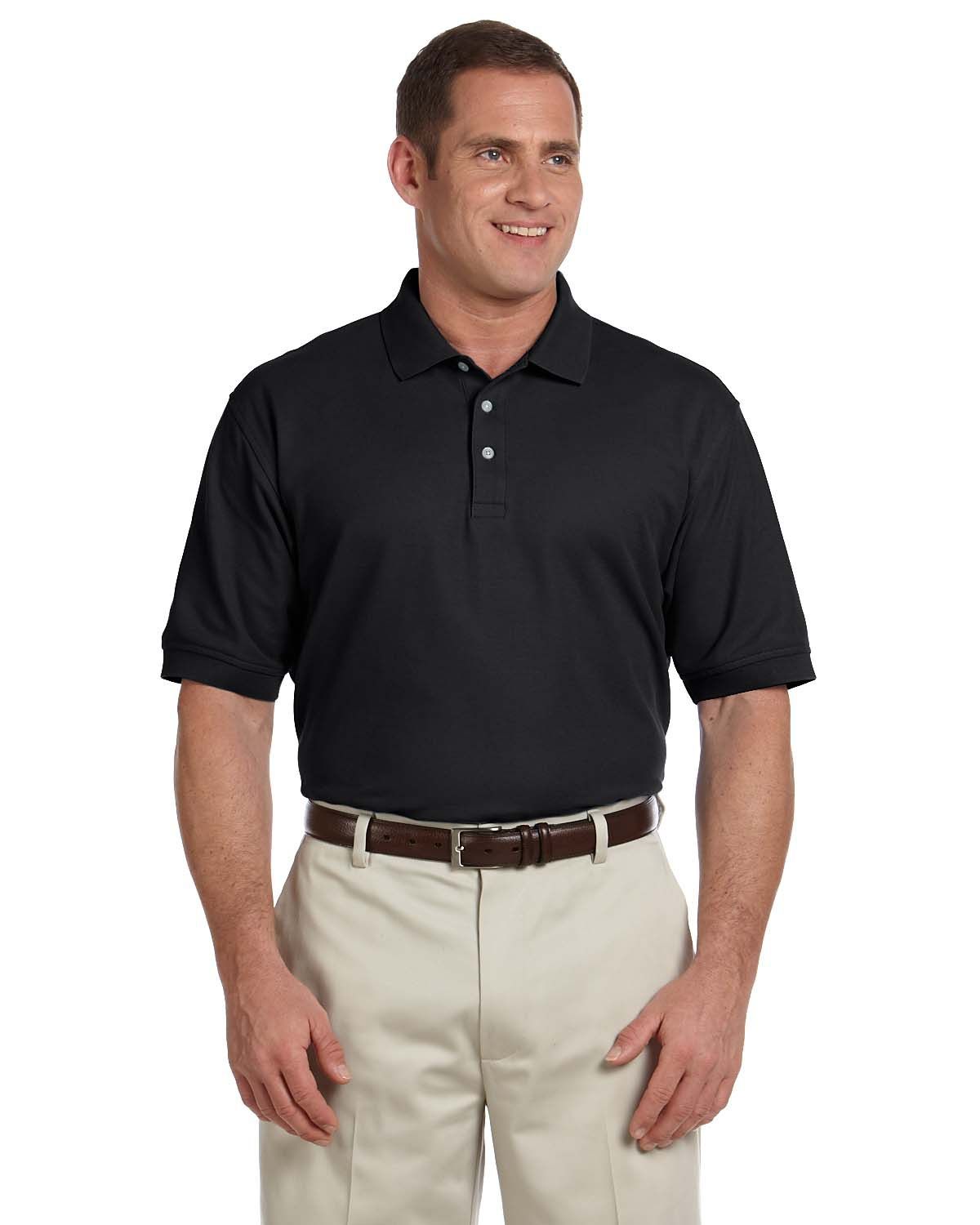 Devon and Jones Men's Pima Pique Short Sleeve Polo