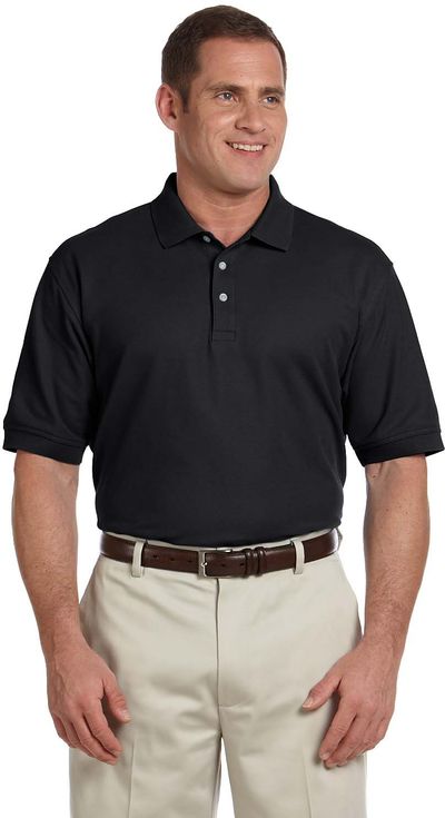 An image of a Custom Devon and Jones Men's Pima Pique Short Sleeve Polo!