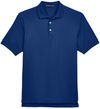 An image of a Custom Devon and Jones Men's Pima Pique Short Sleeve Polo in True Royal!