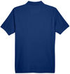 An image of a Custom Devon and Jones Men's Pima Pique Short Sleeve Polo in True Royal!