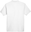 An image of a Custom Devon and Jones Men's Pima Pique Short Sleeve Polo in White!