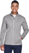 An image of a Custom Devon and Jones Mens Bristol Full Zip Sweater Fleece Jacket!