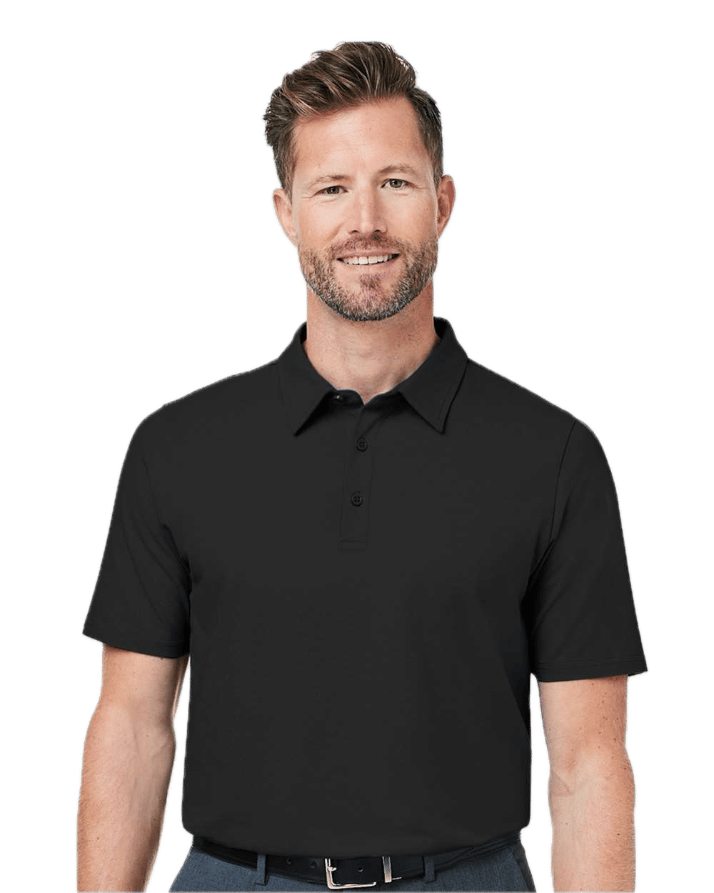 Devon and Jones Mens Raleigh Stretch Polo