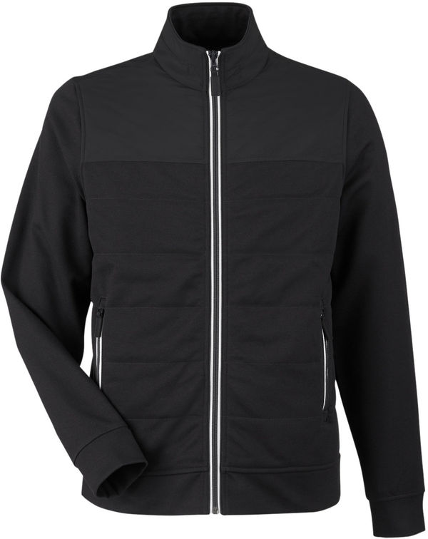 Am image of a Custom Devon and Jones New Classics Mens Club Jacket in Black!