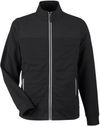 Am image of a Custom Devon and Jones New Classics Mens Club Jacket in Black!