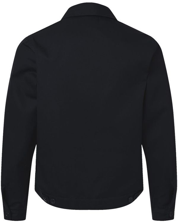 An image of a Custom Dickies Men's Unlined Eisenhower Jacket in Black!