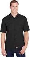 An image of a Custom Dickies Mens FLEX Short Sleeve Twill Work Shirt!