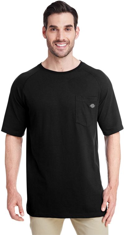 An image of a Custom Dickies Men 5.5 oz Temp IQ Performance T Shirt!