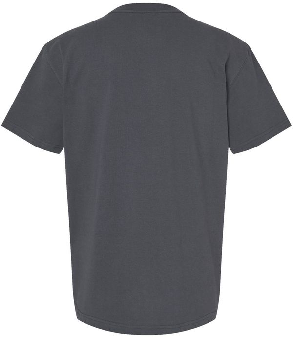 Am image of a Custom Dickies Traditional Heavyweight T Shirt in Charcoal!