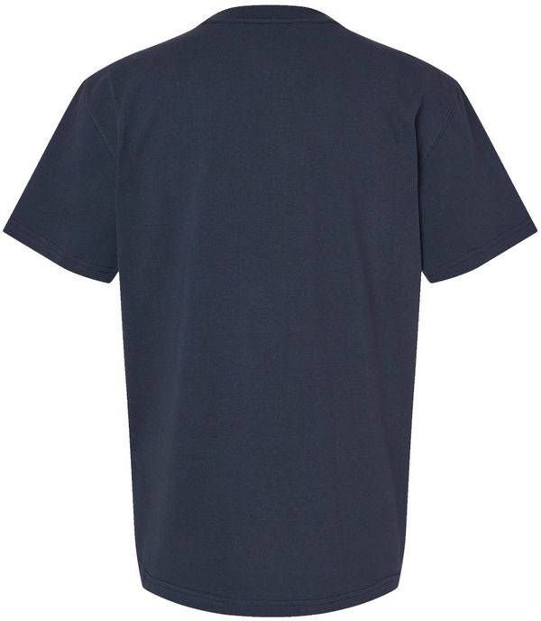Am image of a Custom Dickies Traditional Heavyweight T Shirt in Dark Navy!
