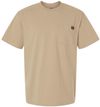 Am image of a Custom Dickies Traditional Heavyweight T Shirt in Desert Sand!