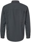 Am image of a Custom Dri Duck Mens Crossroad Woven Shirt in CHARCOAL!