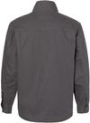 Am image of a Custom Dri Duck Endeavor Canyon Cloth Canvas Jacket with Sherpa Lining in Charcoal!