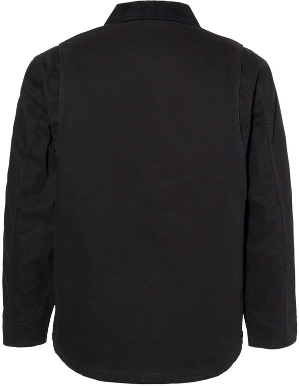 Am image of a Custom Dri Duck Rambler Boulder Cloth Jacket in Black!