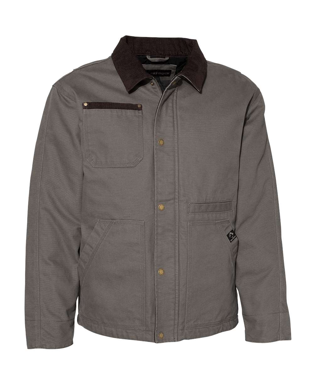 Dri Duck Rambler Boulder Cloth Jacket in Gravel
