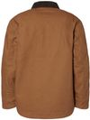 Am image of a Custom Dri Duck Rambler Boulder Cloth Jacket in Saddle!