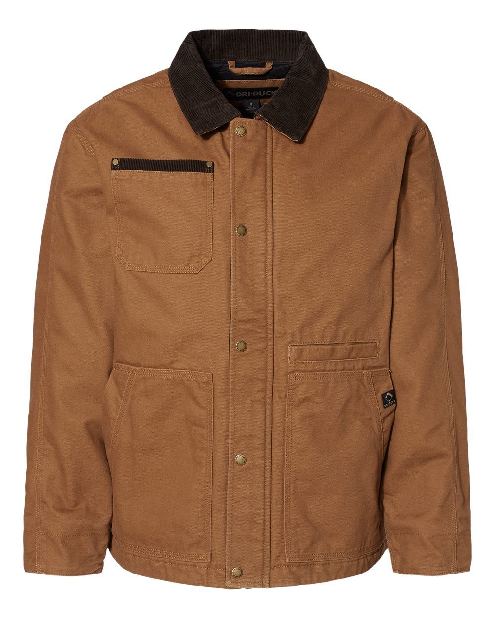 Dri Duck Rambler Boulder Cloth Jacket in Saddle