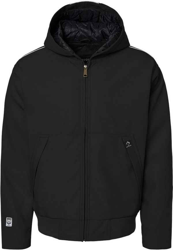 Am image of a Custom Dri Duck Rubicon Jacket in Black!