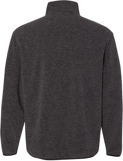 Am image of a Custom Dri Duck Denali Mountain Fleece Pullover in Charcoal!