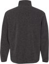 Am image of a Custom Dri Duck Denali Mountain Fleece Pullover in Charcoal!