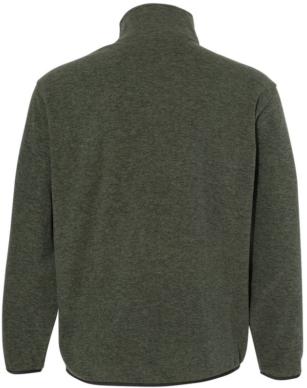 Am image of a Custom Dri Duck Denali Mountain Fleece Pullover in Fatigue!