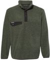 Am image of a Custom Dri Duck Denali Mountain Fleece Pullover in Fatigue!