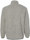 Am image of a Custom Dri Duck Denali Mountain Fleece Pullover in Platinum!