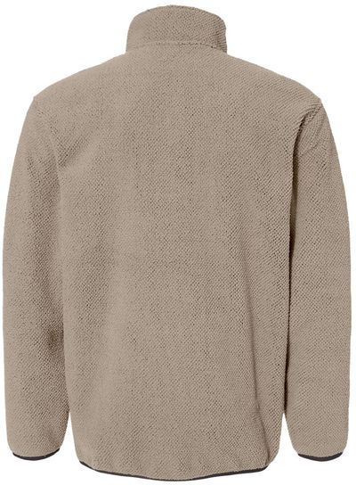 Am image of a Custom Dri Duck Brooks Sherpa Mountain Fleece in Moss!