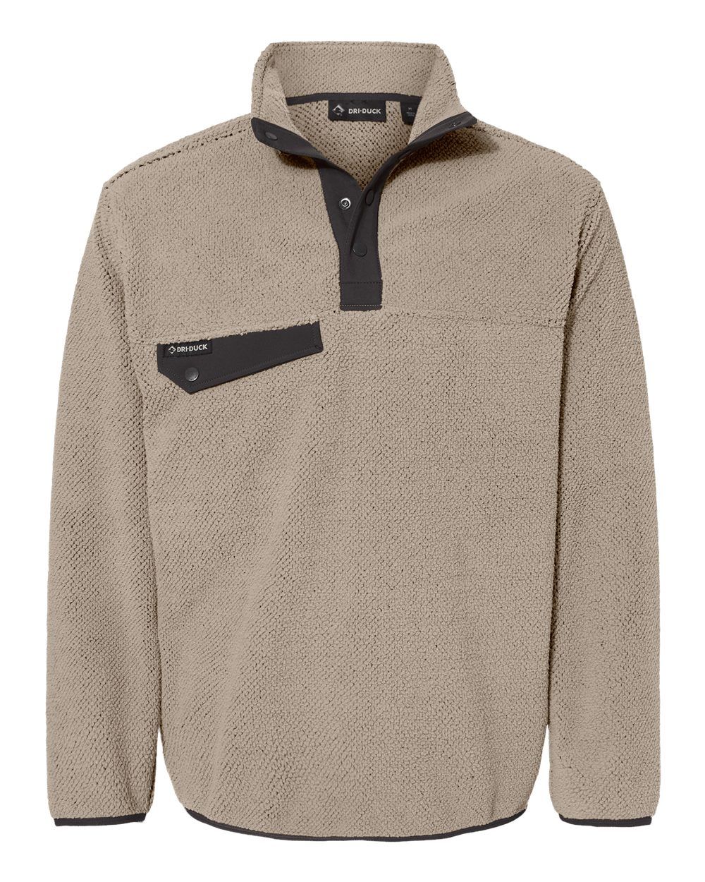 Dri Duck Brooks Sherpa Mountain Fleece in Moss